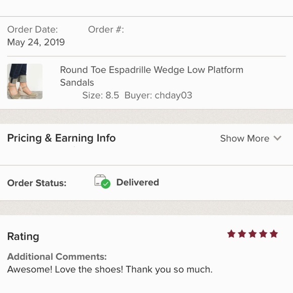 Round Toe Espadrille Wedge Low Platform Sandals - Picture 7 of 7